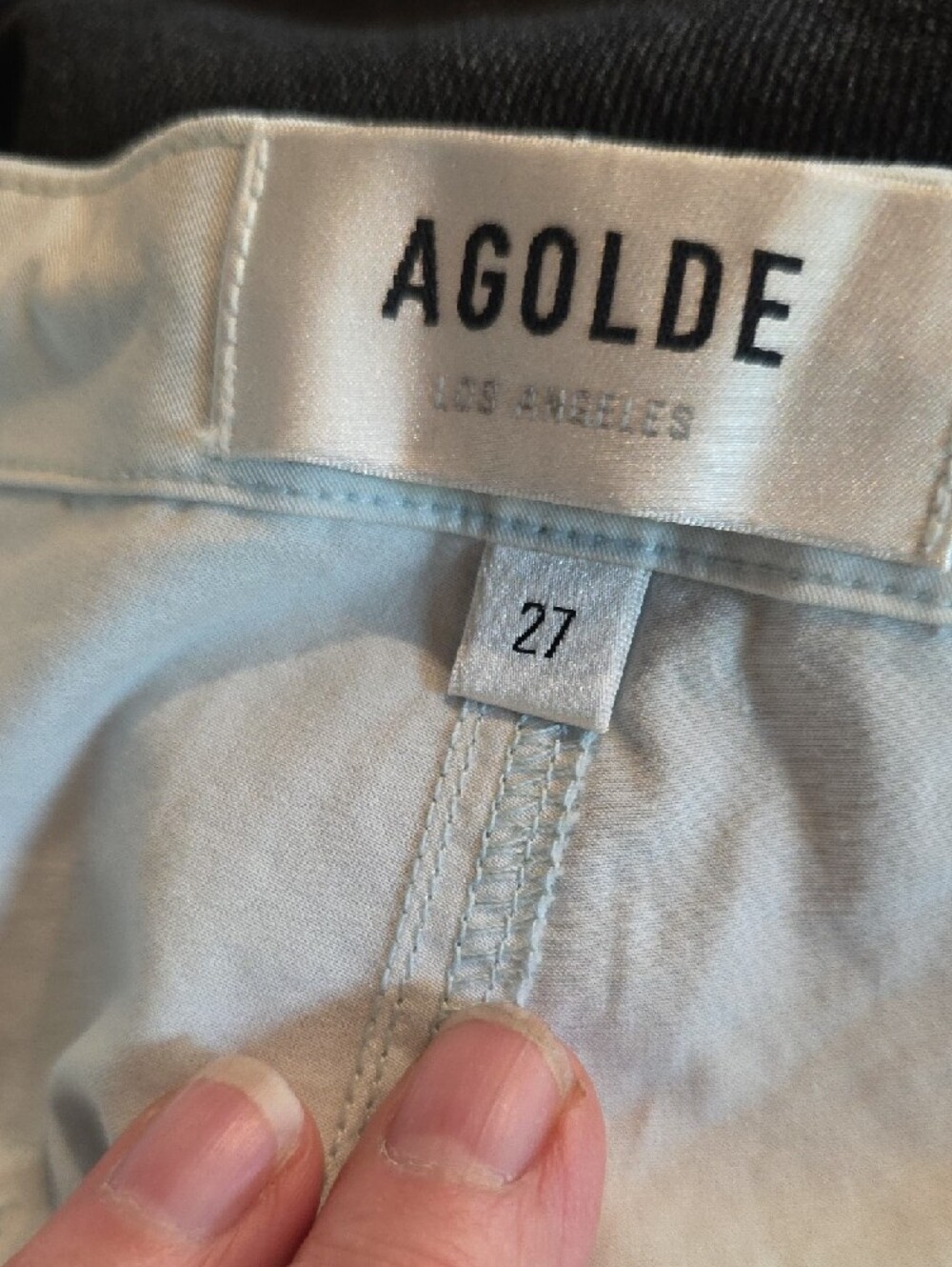 NEW $248 AGOLDE GENERVA CARGO PANTS IN PALE BLUE SIZE 27 - Picture 11 of 13